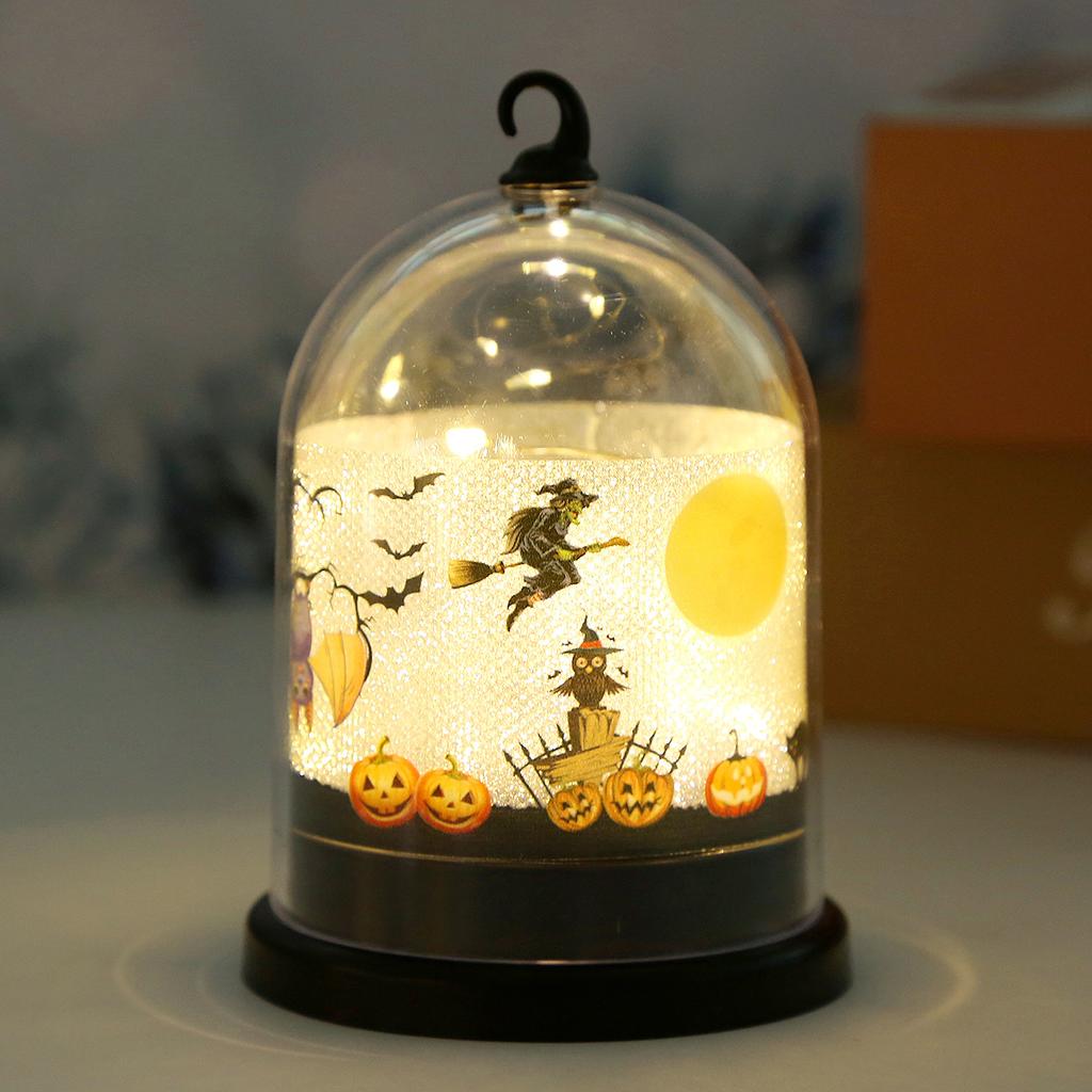Halloween Decorations Children's Gift Jack-o '-lantern Party Atmosphere Decoration Led Night Light Tabletop Decoration Props
