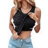 Sleeveless Base T-Shirt Solid Color Camisole Vest Women'S Fashion Inner Top Versatile For Spring And Summer Sexy And Comfortable