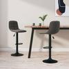 VidaXL Set of 2 Bar Stools, Pub Chair, Bistro Seat, Furniture for Dining Room Kitchen Living Room Home Interior, 333992