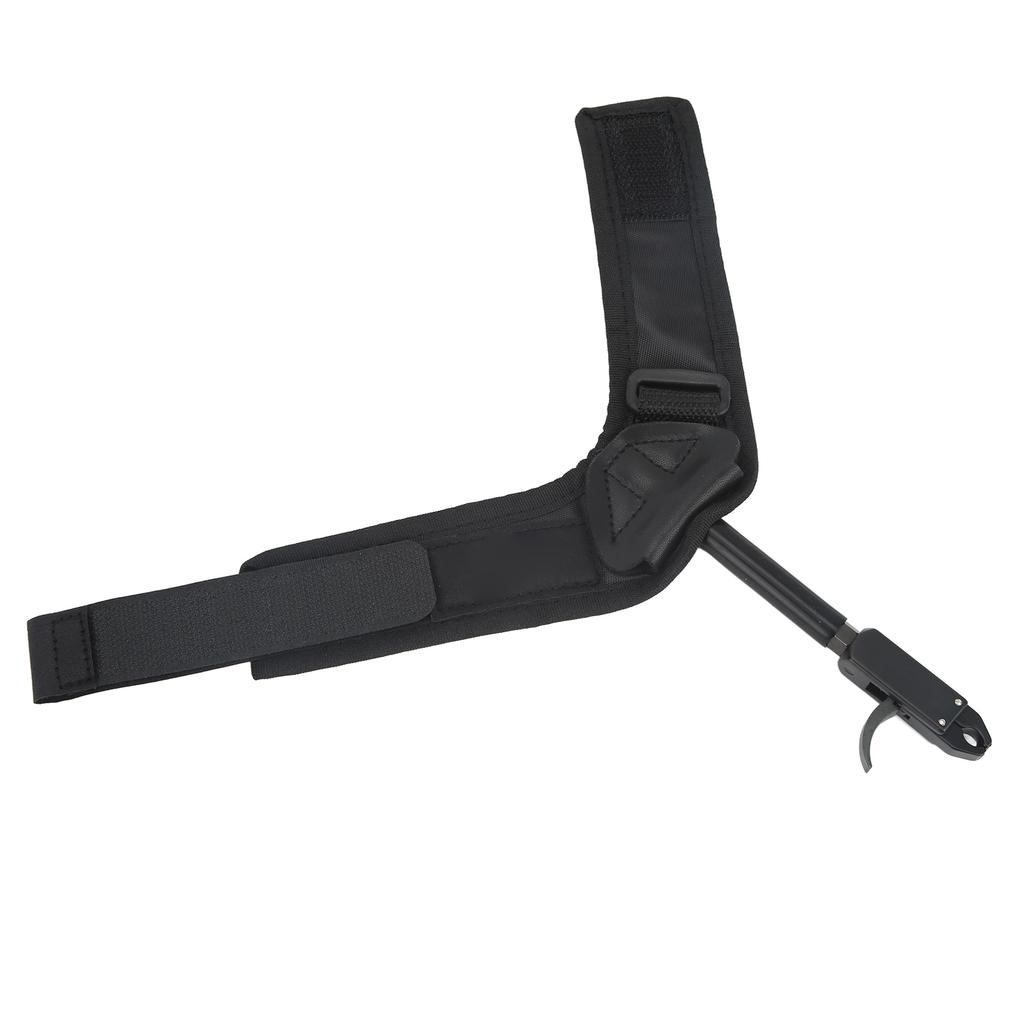 Bow Caliper Release Aid Aluminum Alloy Neoprene Wrist Strap Archery Accessories for Hunting