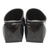 Used AUTHENTIC HERMES Mule heels Christie Sandals Black Leather