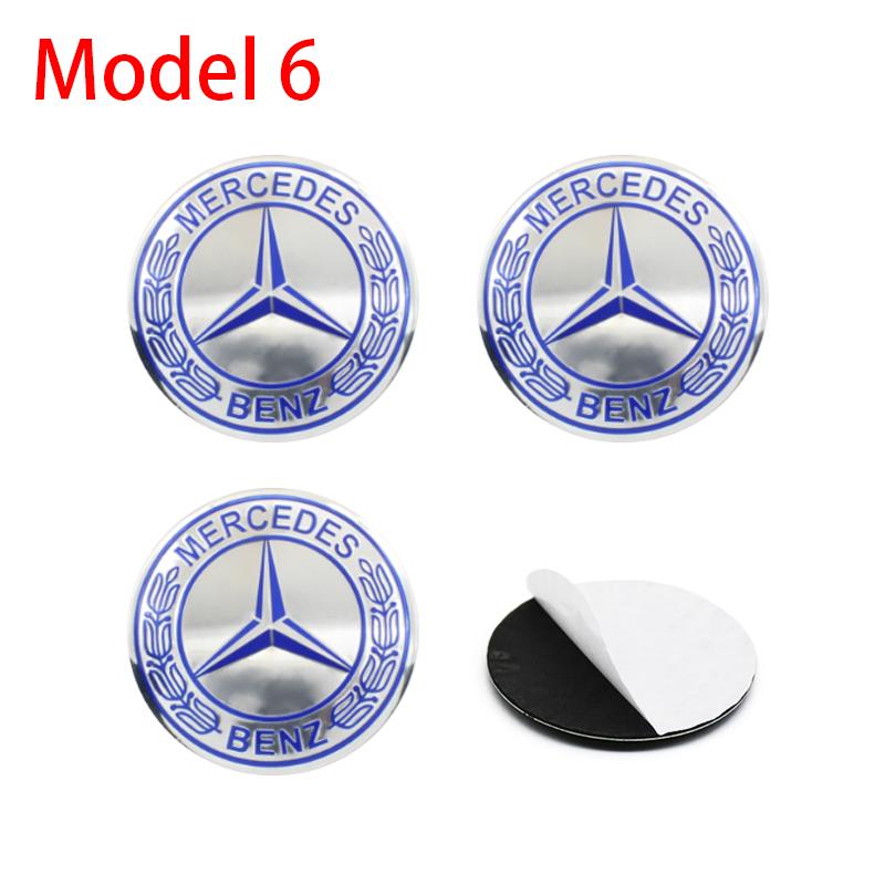 BNXP8 4Pc For Mercedes Benz C180 C200 C260 W124 W126 W140 W168 W176 56mm 60mm 65mm Car Wheel Hub Cap Center Sticker Emblem Badge Decal
