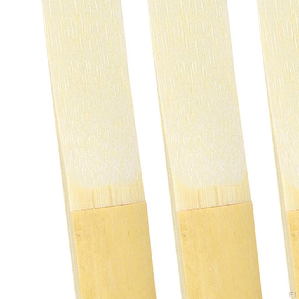 10 тростей для кларнета, тростей для саксофона, с футляром Компактный размер Удобный инструмент для практики Отличный звук