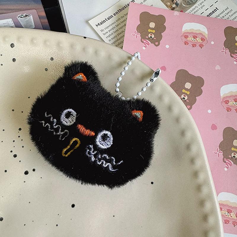 Cartoon Sheep Keychain Pendant Cute Plush Doll Toy Kawaii Soft Stuffed Bag Charms Decorations