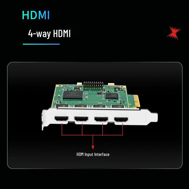 TCHD TC-410N4 HDMI 4K PCIe Video Capture Card