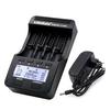 LiitoKala Lii-500 4 Slots Intelligent Battery Charger Kit with Car Charger AU Adapter for 3.7V