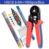 Upgraded HSC8 6-6AR Electrician Crimping Pliers Set Tubular Terminal Cold Crimping with Needle Clamp  Customizable