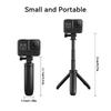 Mini Extendable Tripod Foldable Tripod Portable Monopod for Go Pro Hero 12 11 10 Black Session Osmo Action Camera Vlog Accessory