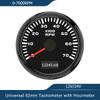 New Universal 52mm Tachometer RPM Meter 0-3000RPM 4000RPM 6000RPM 7000RPM 8000RPM with Backlight 9-30V for Car Boat Yacht