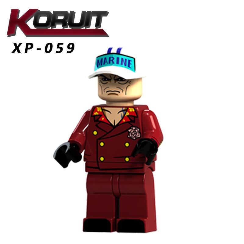 14 Models 15 Pirate Sailing Series Building Block Doll Small Particle Mosaic Toy King Bag