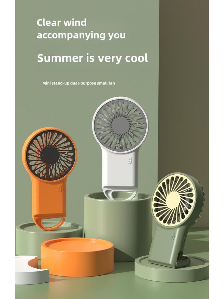 2025 Портативный складной вращающийся USB-вентилятор для использования на открытом воздухе и на рабочем столе