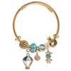 Stainless Steel Bracelet For Women With Bunny Pendant Elegant Jewelry For Gift Giving