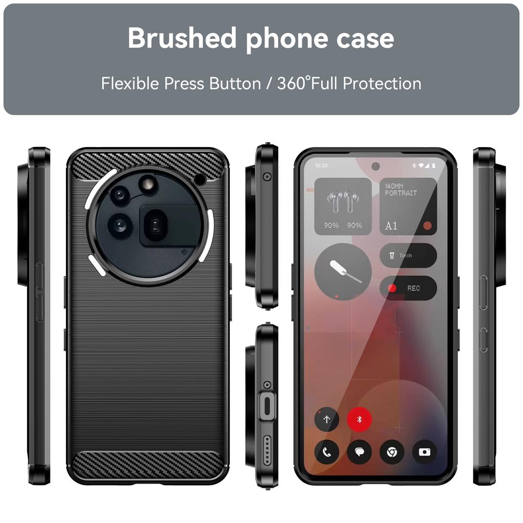 Comfortable Anti-Glare Rubber Case for Nothing Phone 3a Pro 2a Plus Phone3a 2 1 CMF Phone 1 Phone Accessories Funda Covers