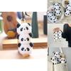Cute Plush Cartoon Panda Backpack Charm With Lollipop Design Adorable Child Toy