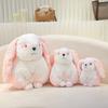 Soft Realistic Rabbit Animal Plush Stuffed Toy Doll Home Decoration Decor Cute Baby Child Companion Enlightenment Gift