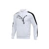 Puma Side Stripe Design Casual Hoodie Long Sleeve Unisex Tops White 534513-02