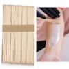 50 шт., деревянный восковой шпатель, депрессор для языка, одноразовая маска для лица, крем для удаления волос, аппликатор