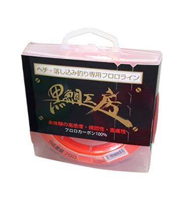 Kurodai Kobo Kurodai-shi Hechi Вставная леска THE Kurodai Флюорокарбон №. 2 ИЛИ (оранжевый) Леска Hechi Drop-in