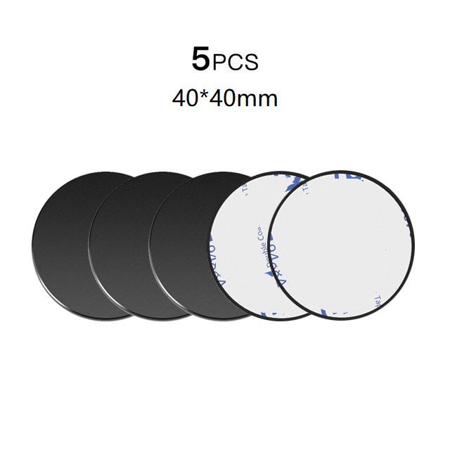 1/3/5 шт. Металлический диск для магнитного автомобильного держателя телефона, универсальная железная наклейка, магнитная подставка для мобильного телефона, крепление