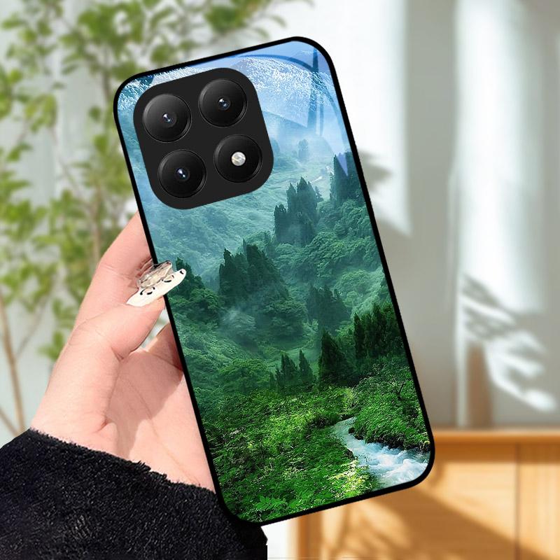 Чехол для Xiaomi 15T Pro Mi 15T 5G Защита объектива камеры Закаленное стекло Чехол для Xiaomi 15 T Pro 15TPro Ударопрочный чехол для телефона