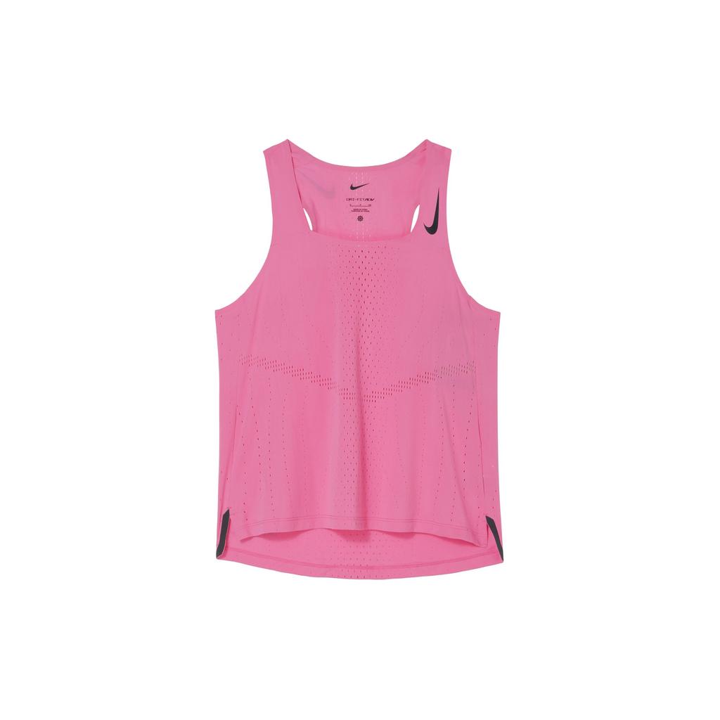 Nike Однотонный трикотажный спортивный жилет без рукавов с круглым вырезом для женщин, топы светло-фиолетового цвета DM7552-606