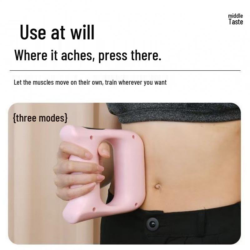 Профессиональный бесшумный вибрационный массажер: Мини фасциальное кольцо для йоги для сжигания жира