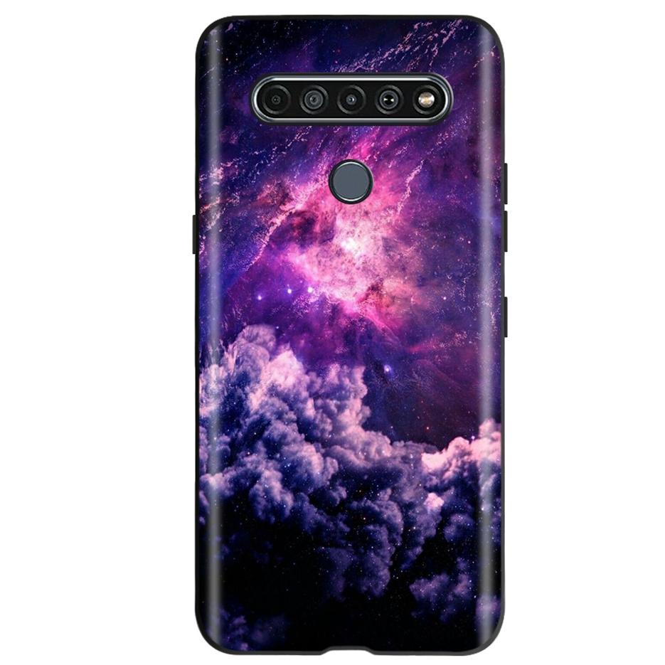 Чехол для LG K61 2020 Милый Кот Бабочка Мягкий Силиконовый Ударопрочный Чехол для Телефона Для LG K61 K 61 Fundas Case LGK61 Coque 6.53'' Shell
