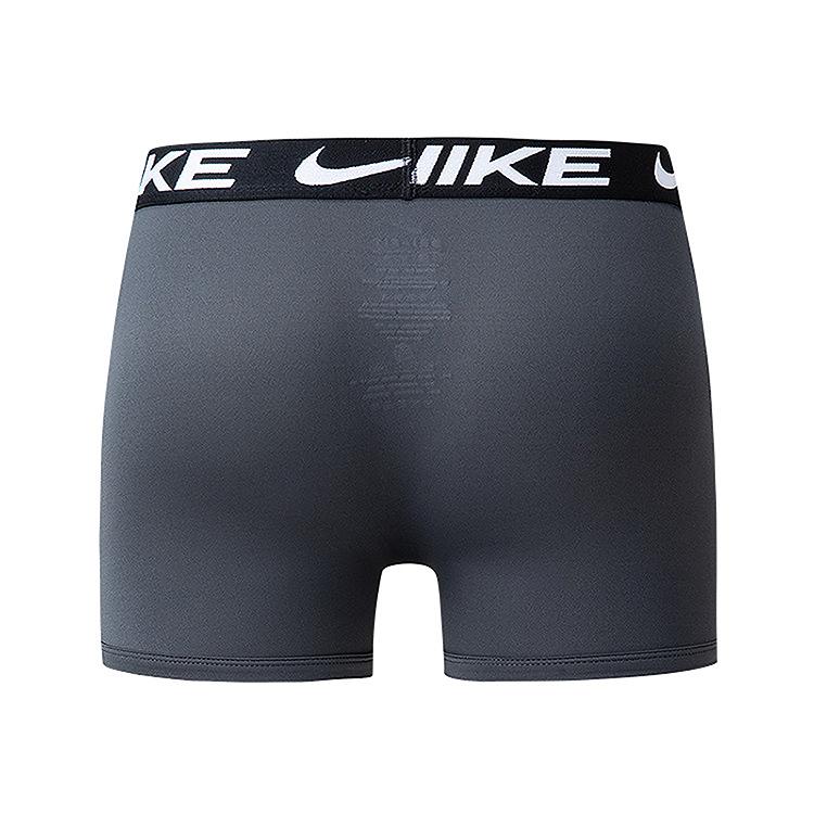 Nike Модное Простое Универсальное Мягкое Нежное для Кожи Детское Нижнее Белье 3 шт. Черное Магнитно-Серое NY2333018GS-001