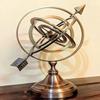 Brass Celestial Globe Large Size  Armillary Globe Showpiece  Handmade Brass Armillary Sphere Map   Nautical Decor, Brass Decor