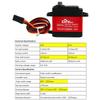 DIYmall 2-Pack TD-8135MG 35KG 360 Degree Servo, Full Metal Gear, High Voltage Continuous Rotation, Digital Servo for RC Car, Robot, Airplane