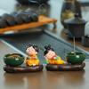 Traditional Cartoon Girl Incense Burner Creative Cute Sticks Incense Tray  Housewarming Gift