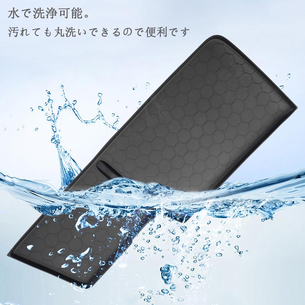 Rasya Open Tray Mat for the New Suzuki Custom and Passenger Side Driver Side Passenger/Driver Spacia/Spacia MK54S/MK94S, Scratch-Resistant