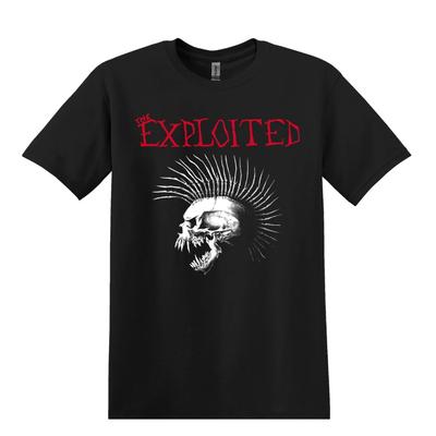 Футболка The Exploited Beat The Bastards Панк-рок группа Черная S-3XL