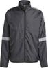 Adidas HBB74 Tennis Warm Windbreaker Men's Jacket, Black/Grey (IK6092)