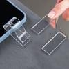 Yousheng 8/12Pcs Transparent Tablecloth Clips Mini Size Non-Slip Widely Used Clear Table Cloth Holders Table Cover Clamps