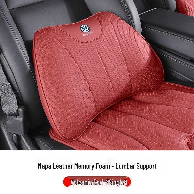 Volkswagen Lumbar Support & Headrest: Compatible with Passat, Magotan, Sagitar, Bora, Lavida, Tharu, ID3/4/6.
