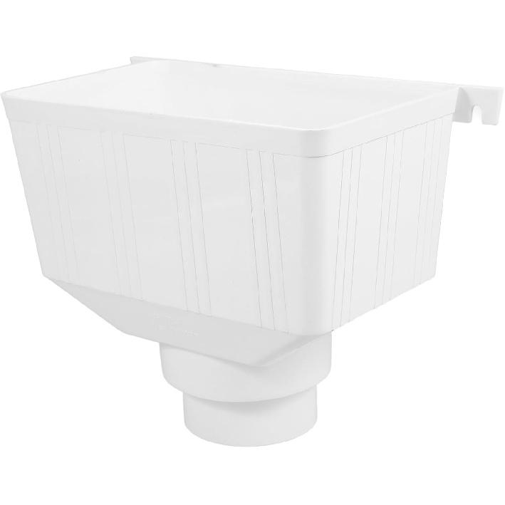 DOITOOL Соединитель желоба, Адаптер водосточной трубы, Удлинители водосточной трубы, Отвод водосточной трубы, Универсальный переходник для водосточной трубы к водосточной трубе