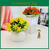 Orchid Flower Artificial Potted Plant Indoor Garden And Living Space Decoration