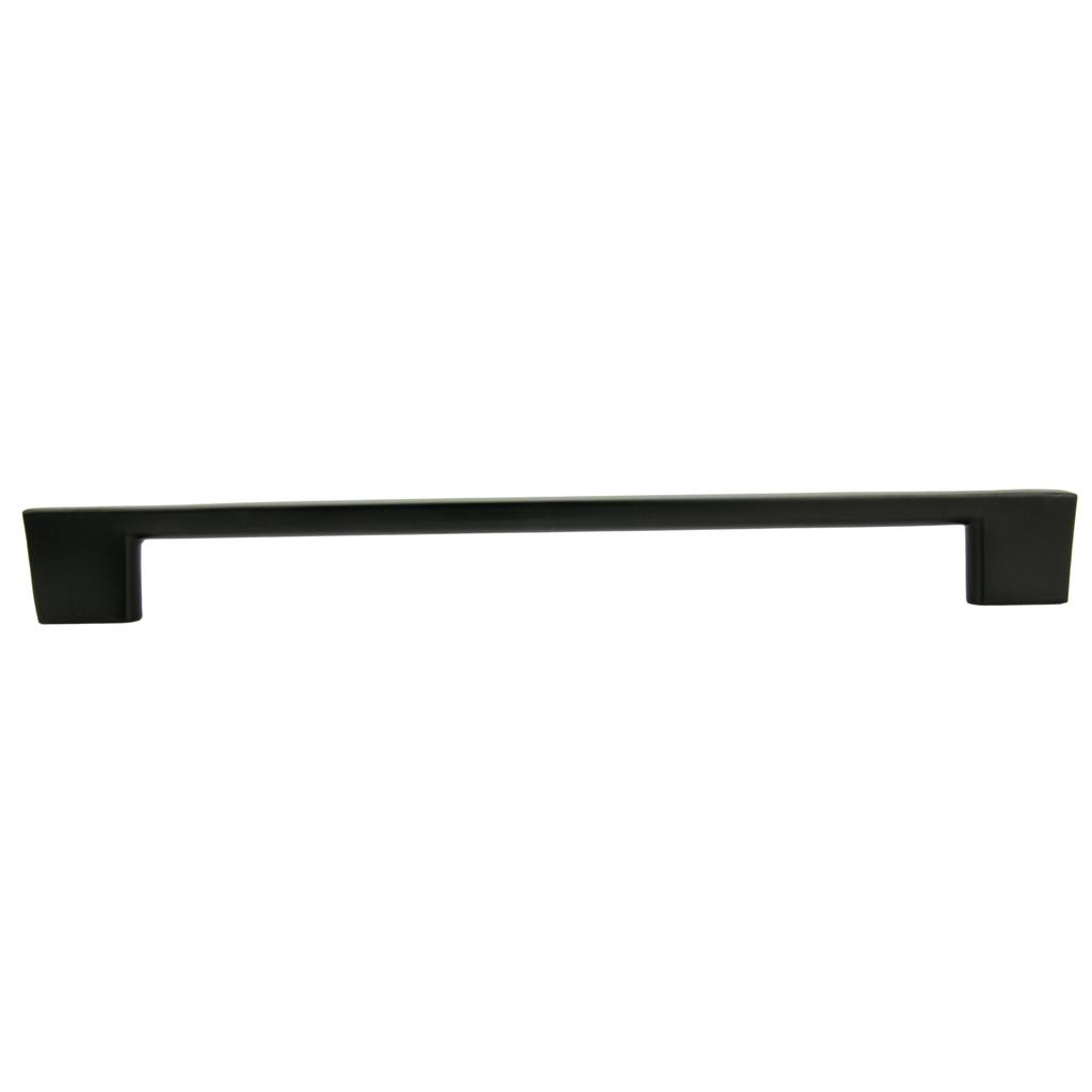 4 x Black furniture handle 256 mm metal