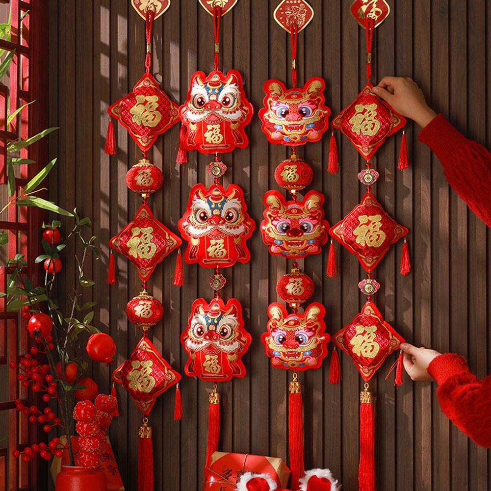 Атмосферное украшение Кулон Год Дракона Простая установка