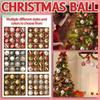 Christmas Transparent Painted Christmas Ball Set Gift Box