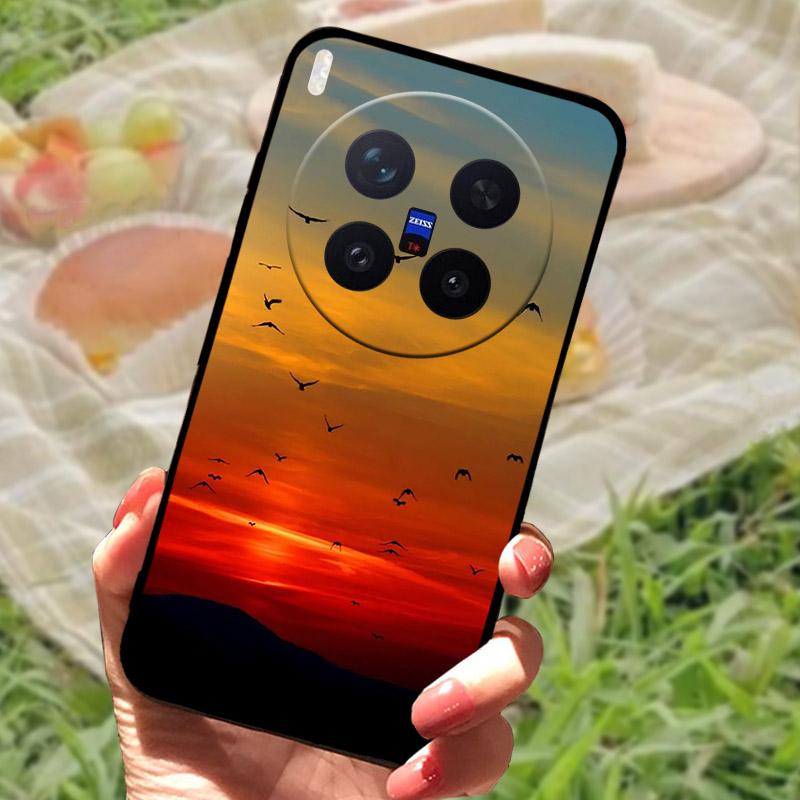 Чехол для VIVO X300 Pro 5G X300Pro V2502A Противоударный Силиконовый Мягкий ТПУ Задняя Крышка Для Телефона VIVO X 300 Pro Чехол Fundas