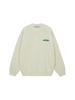 SALAD BAGUNI Lettering Semi-Over Pullover_Ivory