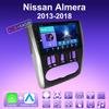 2 DIN Android Carplay автомобильное радио для Nissan Almera 2013-2018 мультимедийный проигрыватель головное устройство стерео GPS навигация BT WIFI 4+64 ГБ