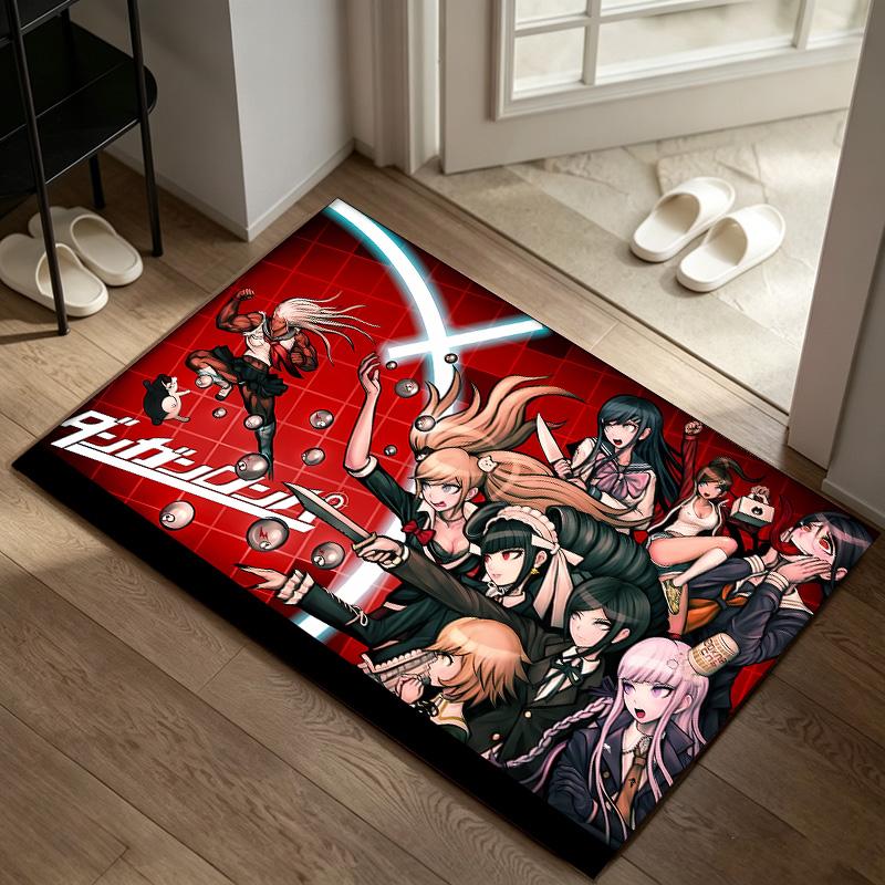 danganronpa A rug suitable for office chair areas living rooms and computer desks perfect for home offices and an ideal holiday gift