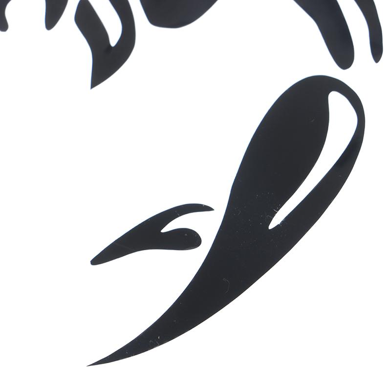 Маленькая автомобильная светоотражающая наклейка в виде скорпиона, наклейка на капот, запасное колесо, автомобильная наклейка