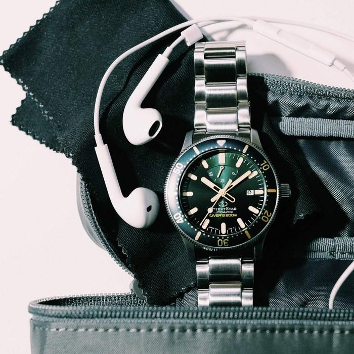 [Orient Star] Automatic Watch 200m Diver RK-AU0307E Men's Green