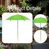 Улучшенный зонт для затенения растений на бамбуковом колышке, уличный тканевый парасоль для защиты от солнца для цветочных клумб