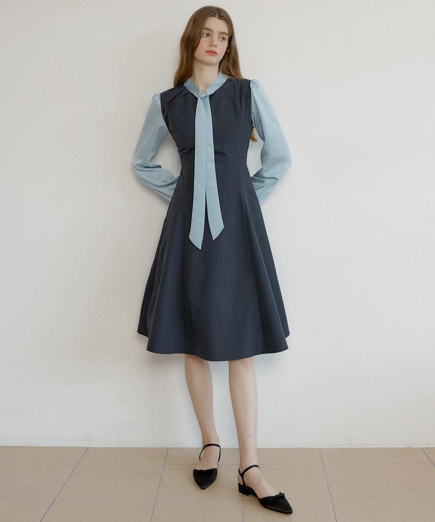 Riorg At Layered Sleeveless Ops Navy