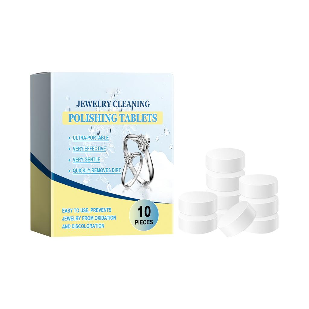 Таблетки для чистки ювелирных изделий, очистители ювелирных изделий, отбеливатели ювелирных изделий, восстановление, дезактивация, техническое обслуживание, чистка, ювелирные кольца, цепочки для часов